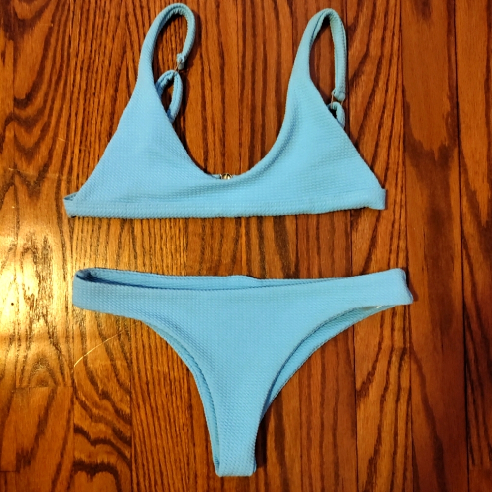 Two piece bathing suit